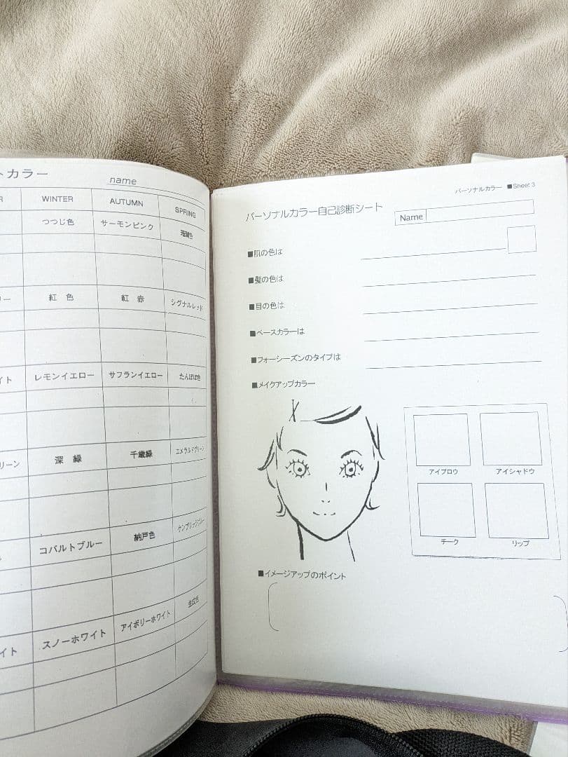 大幅値下げヒューマンアカデミー☆彡パーソナルカラーアナリスト教材&ドレープ一式