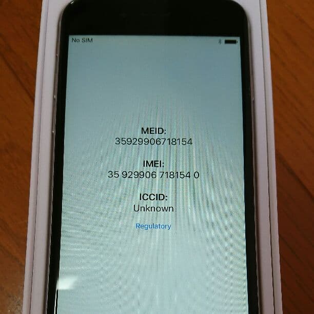 [美品]iPhone６ 本体 64GB シルバー au 完済済み