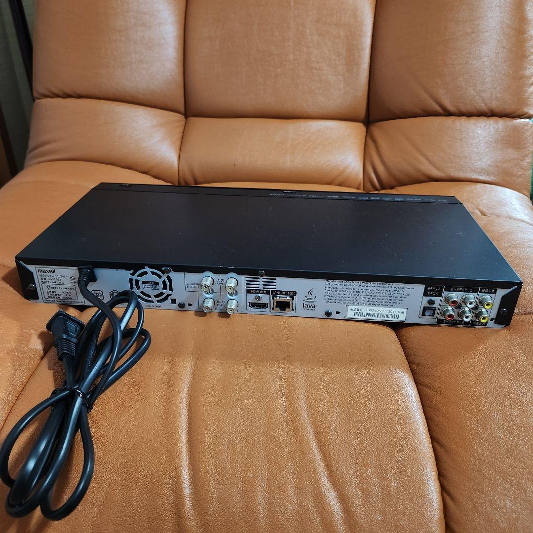 maxell　ブルーレイレコーダー BIV-R521 2014年製
