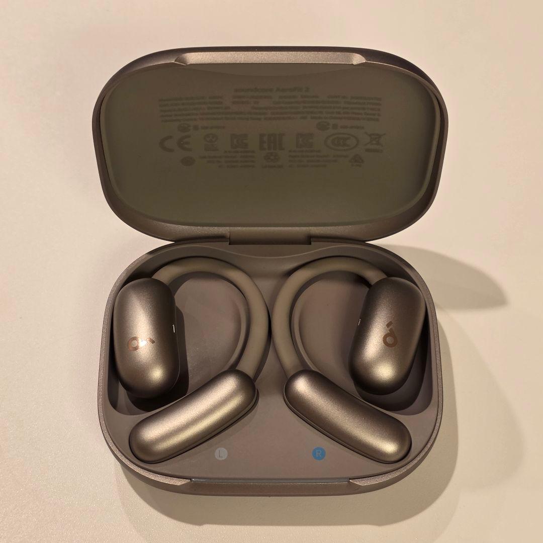 Soundcore AeroFit 2 オープンイヤー型ワイヤレスイヤホン