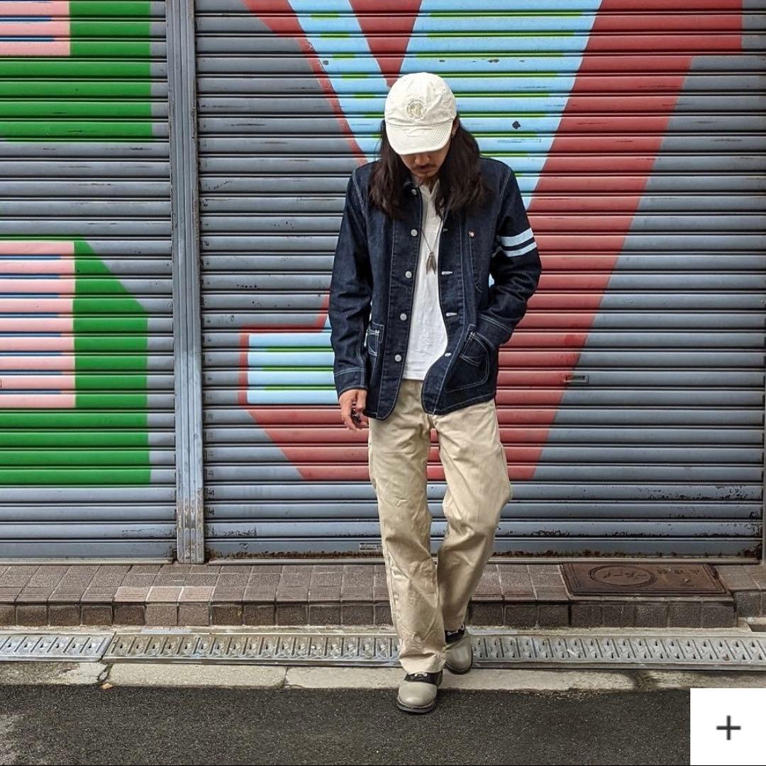 【Ankaa】MOMOTARO JEANS デニムカバーオール 42