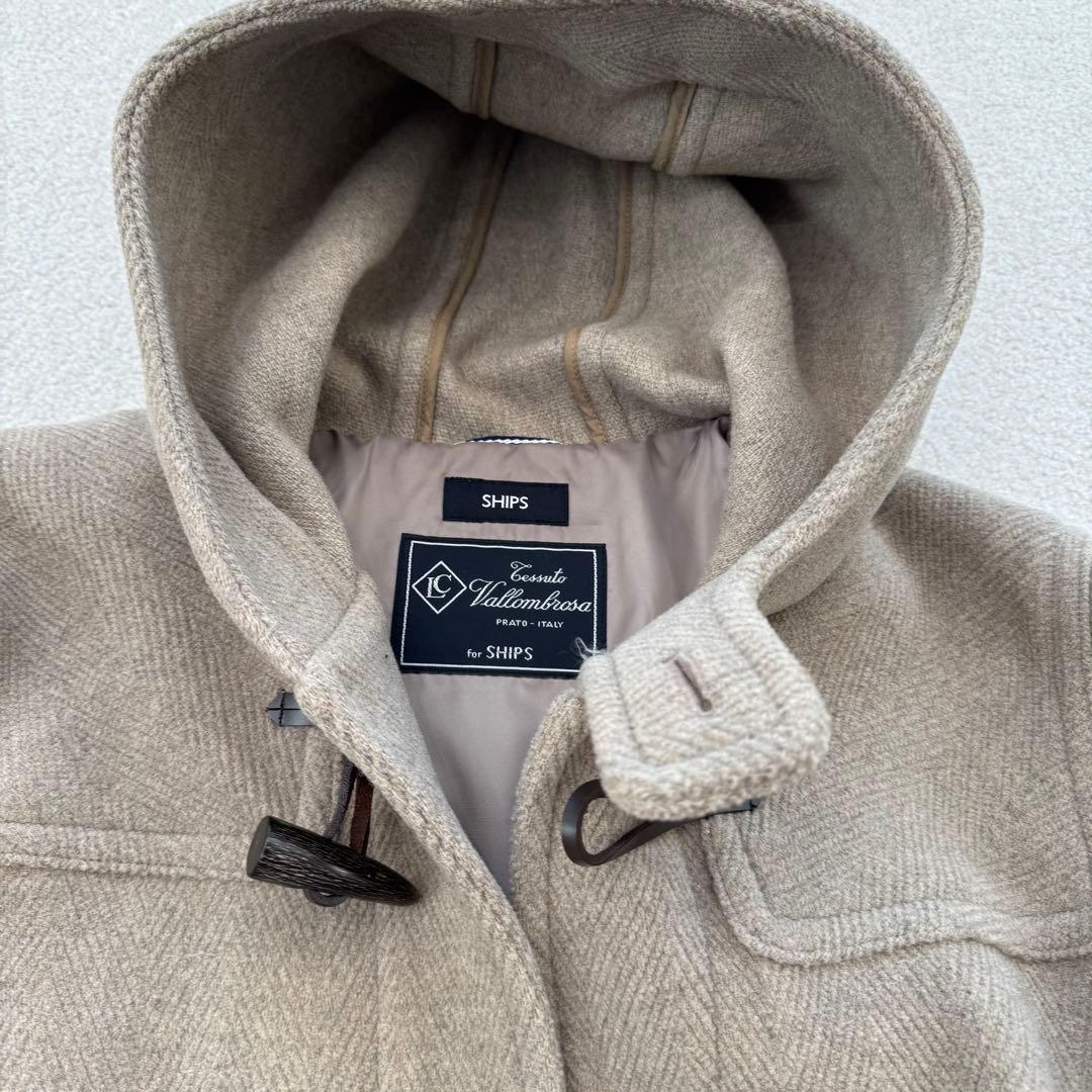 SHIPS(シップス) Vallombrosa ウール ダッフルコート XL