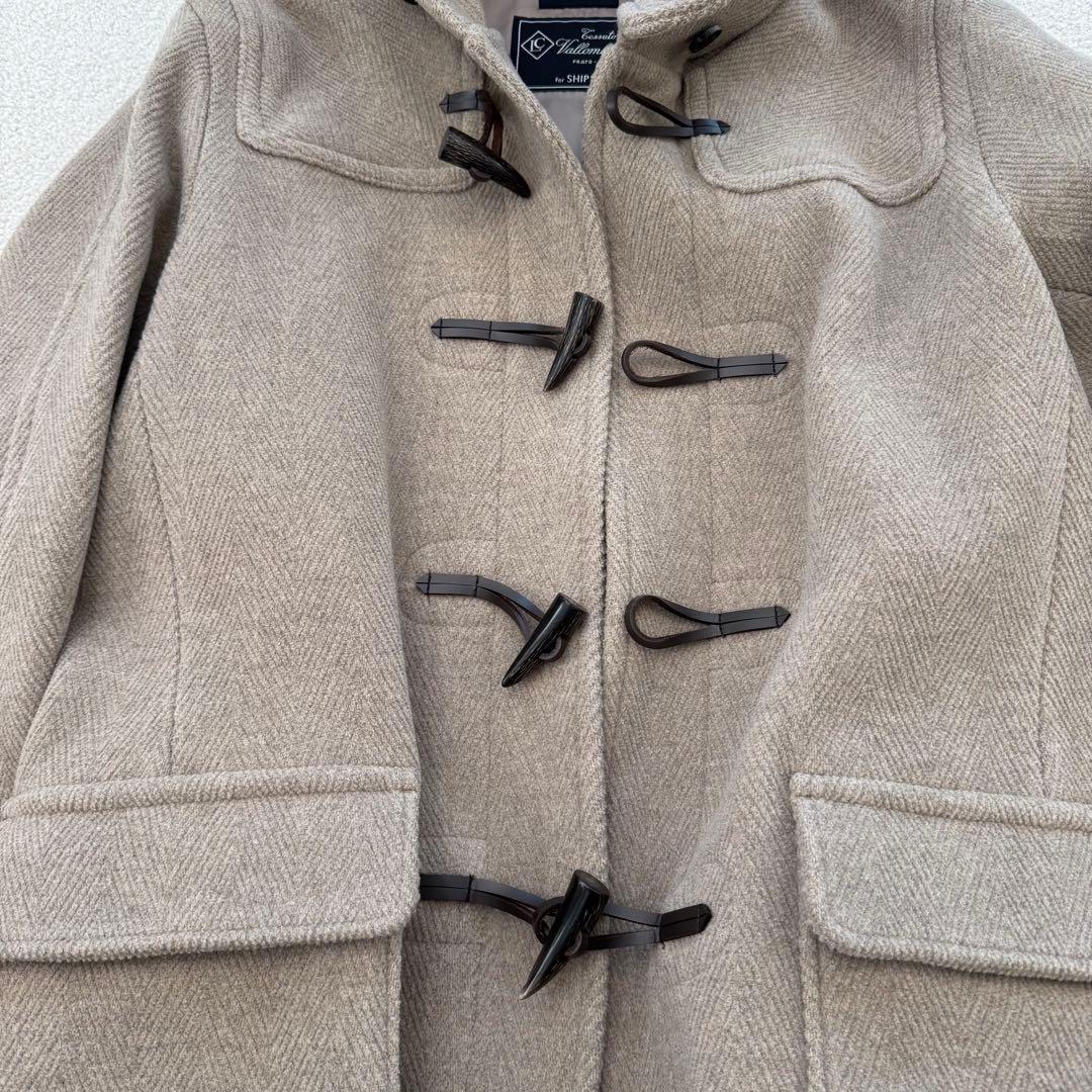 SHIPS(シップス) Vallombrosa ウール ダッフルコート XL