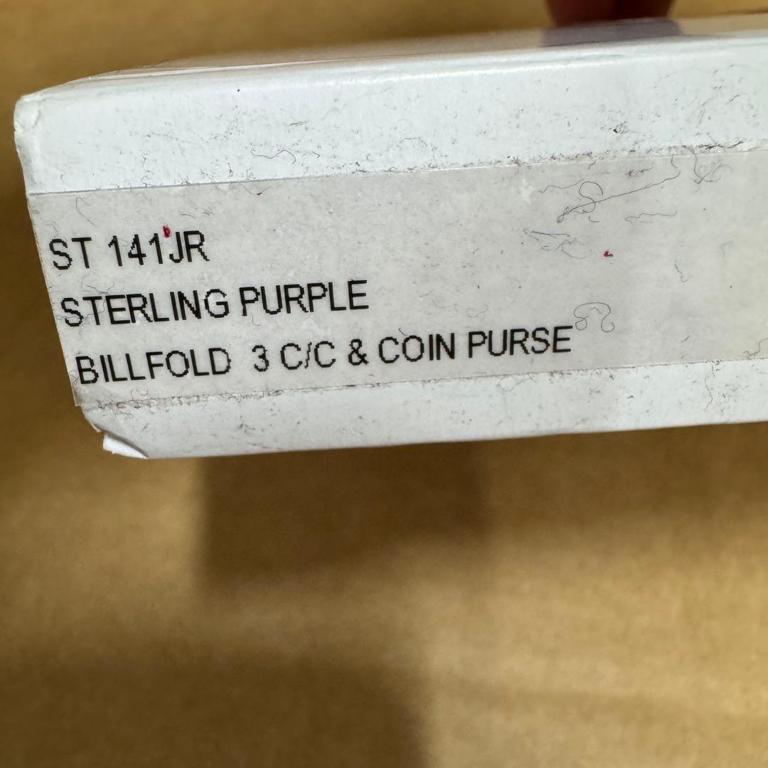 エッティンガー パープル コレクション ST141JR 新品ポケットに破れあり