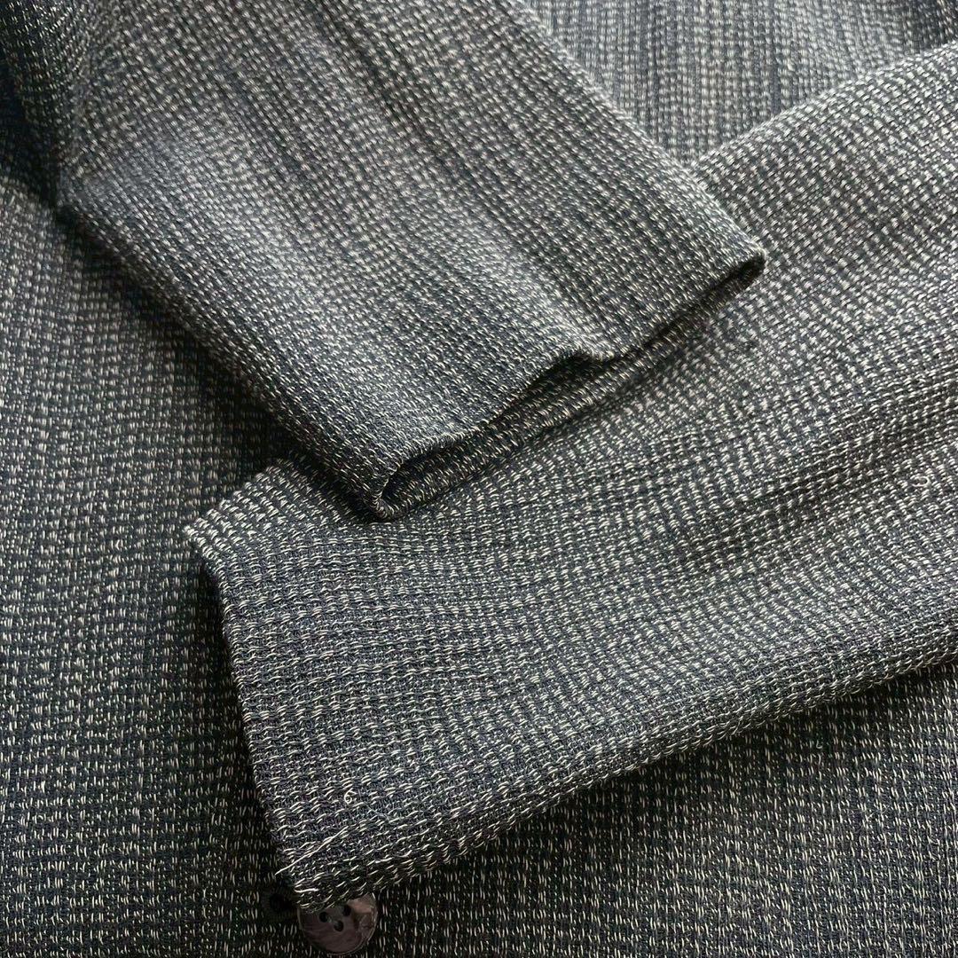 【ヨーガンレール】ジャケット チャコール シングルブレスト フォーマル ゆったり