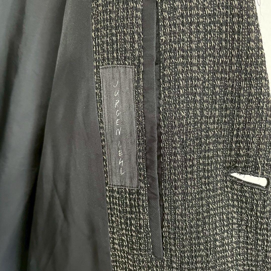 【ヨーガンレール】ジャケット チャコール シングルブレスト フォーマル ゆったり