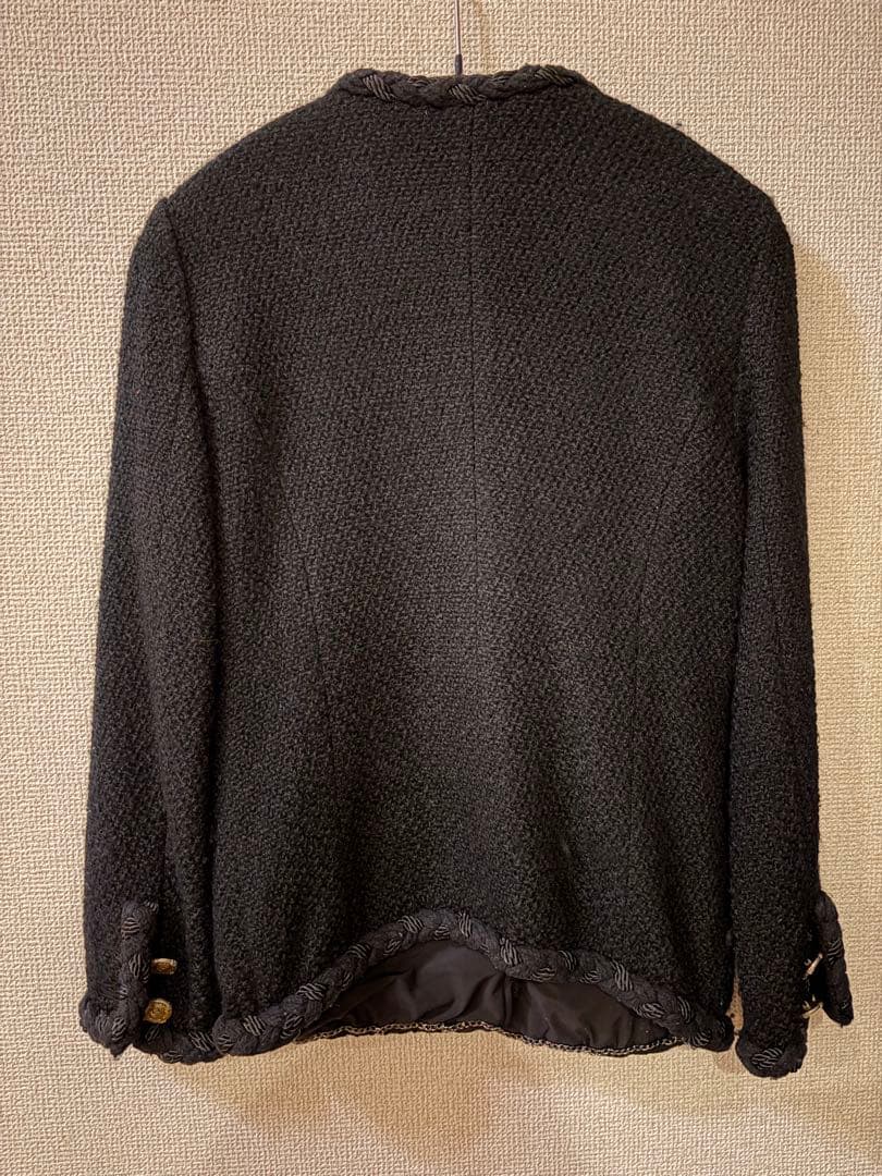 CHANEL 黒 ジャケット Mサイズ