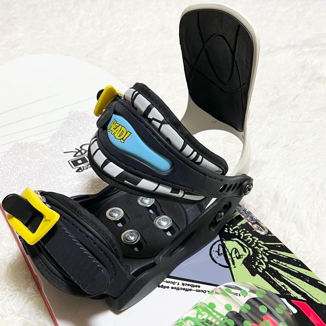 キッズ スノーボードセット　CROWN JR 130 HEAD