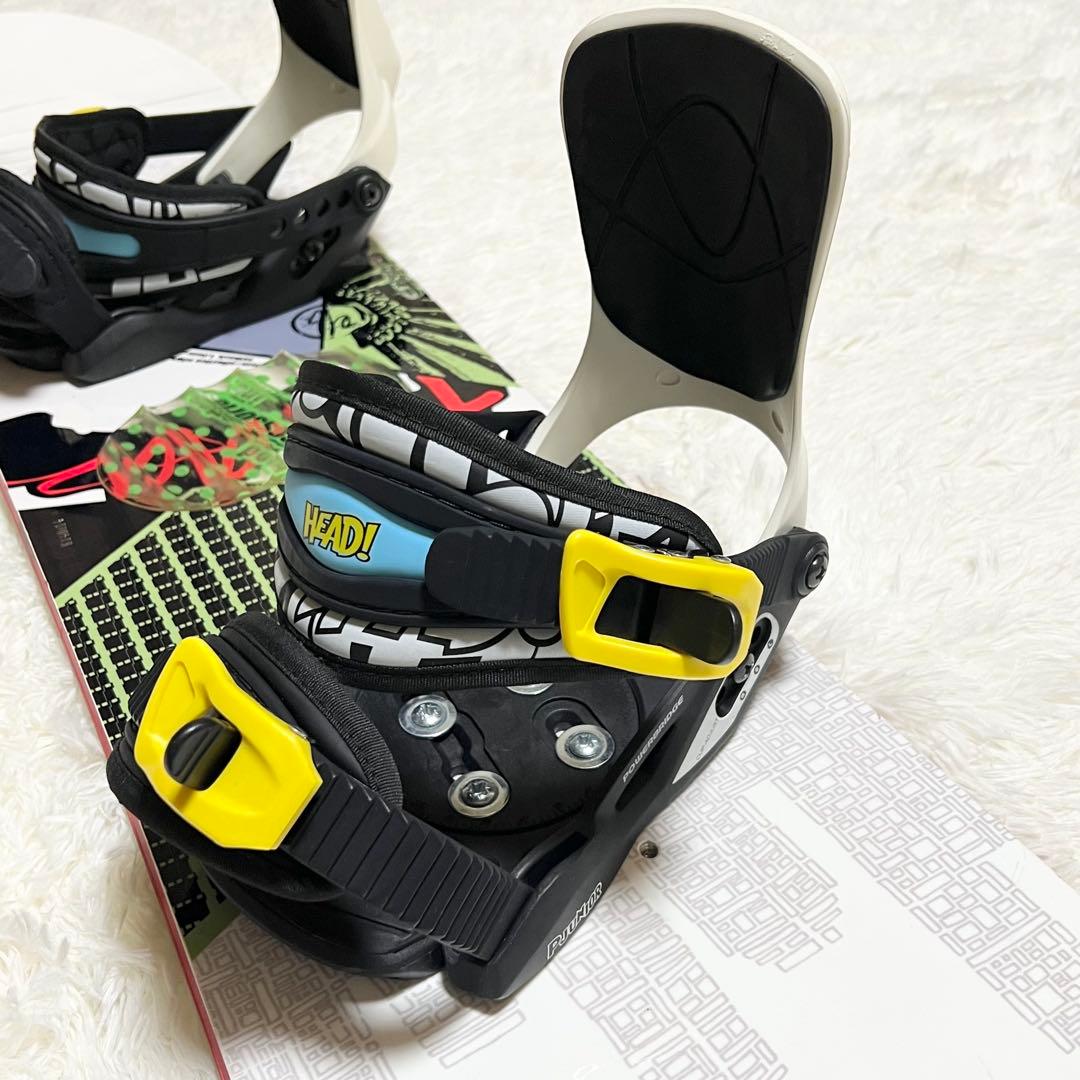 キッズ スノーボードセット　CROWN JR 130 HEAD