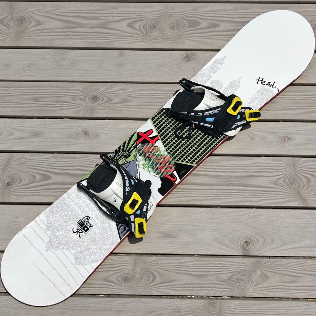 キッズ スノーボードセット　CROWN JR 130 HEAD