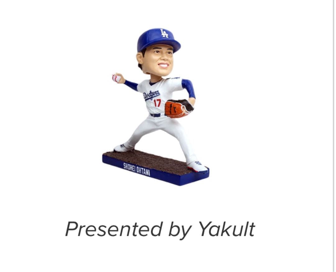 ドジャース・大谷翔平ボブルヘッド 　【9/10来場者配布品】