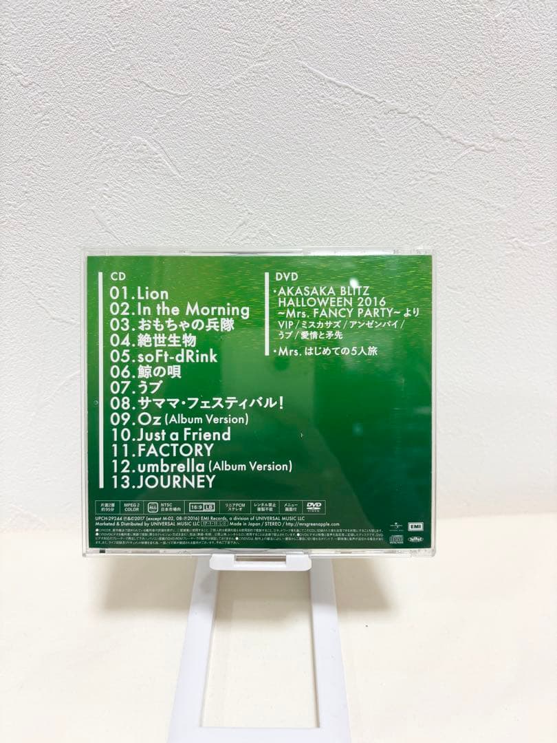 P*f様 Mrs.GREEN APPLE 初回限定盤 CD/DVD 帯付き