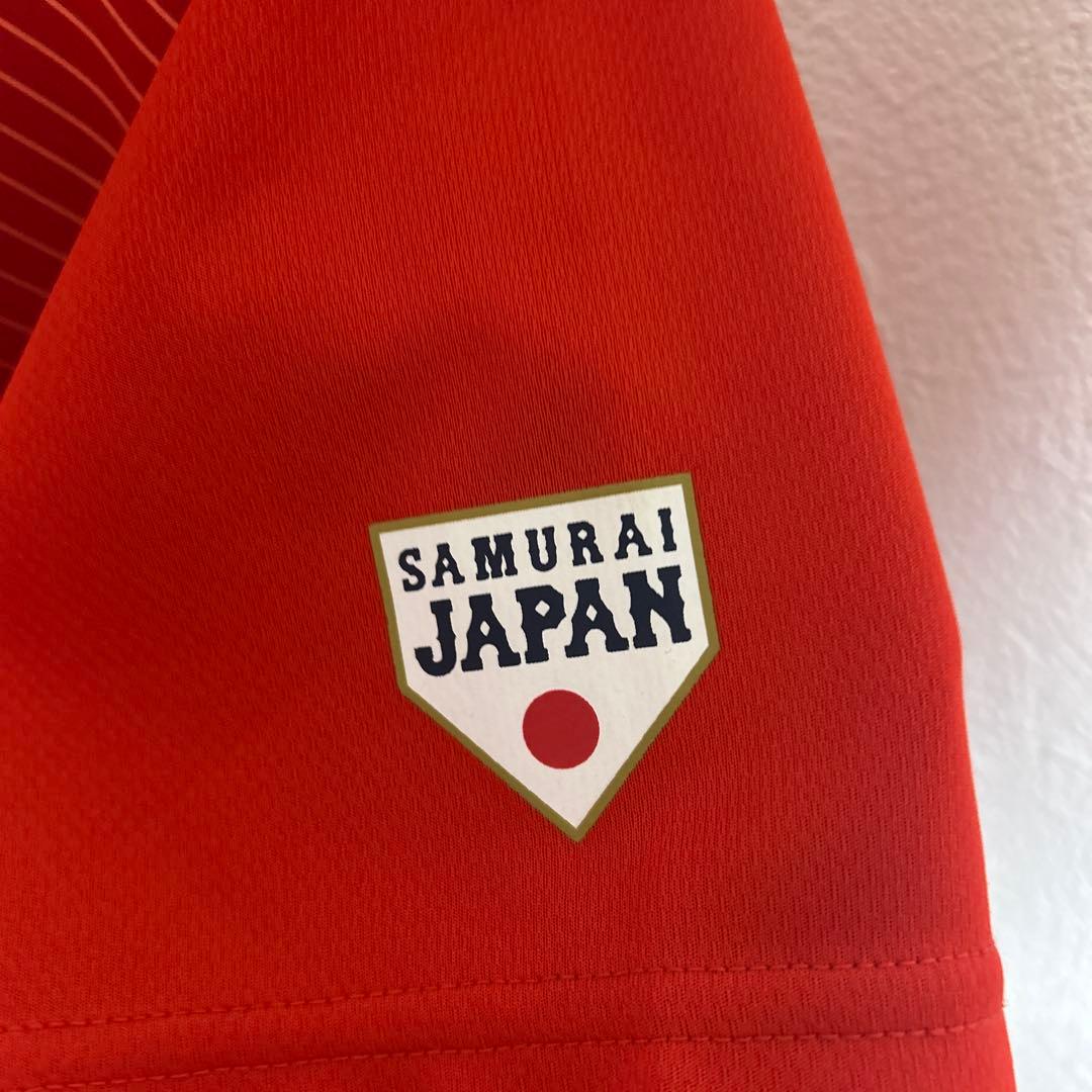 asics 侍ジャパン　SAMURAI JAPAN ポロシャツ　L