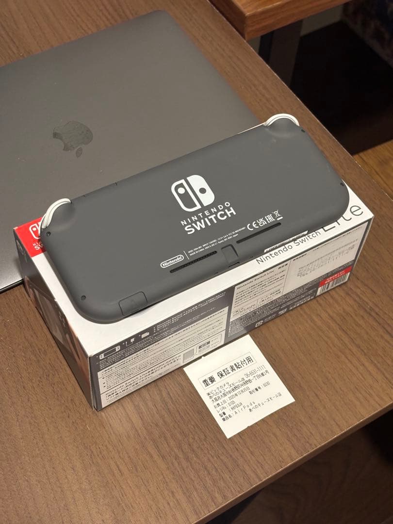 Nintendo Switch Lite グレー（新品・未使用）
