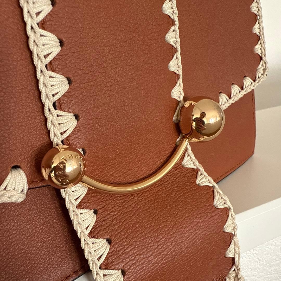 STRATHBERRY ブラウン ショルダーバッグ