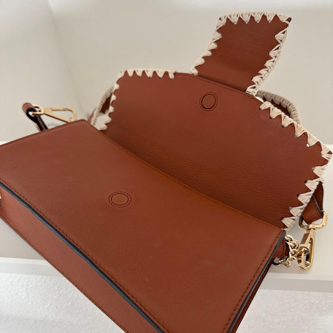 STRATHBERRY ブラウン ショルダーバッグ