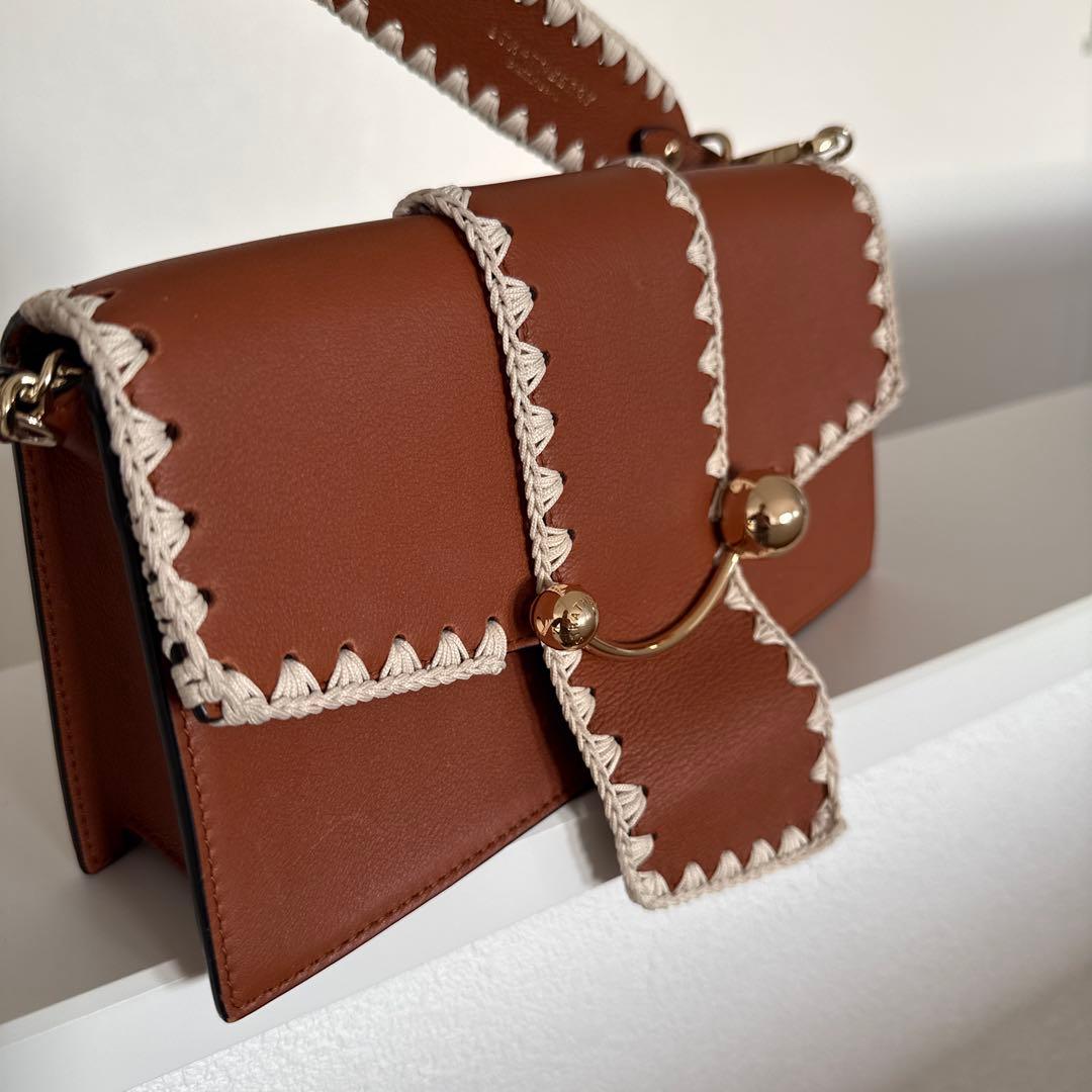 STRATHBERRY ブラウン ショルダーバッグ