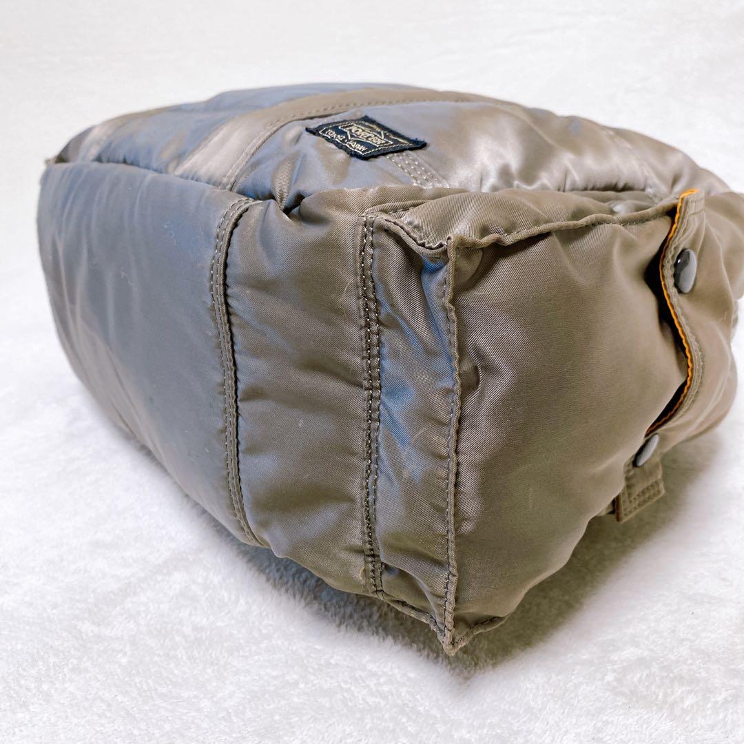 希少　PORTER　タンカー　ボストンバッグL　ダッフルバッグ　シルバーグレー