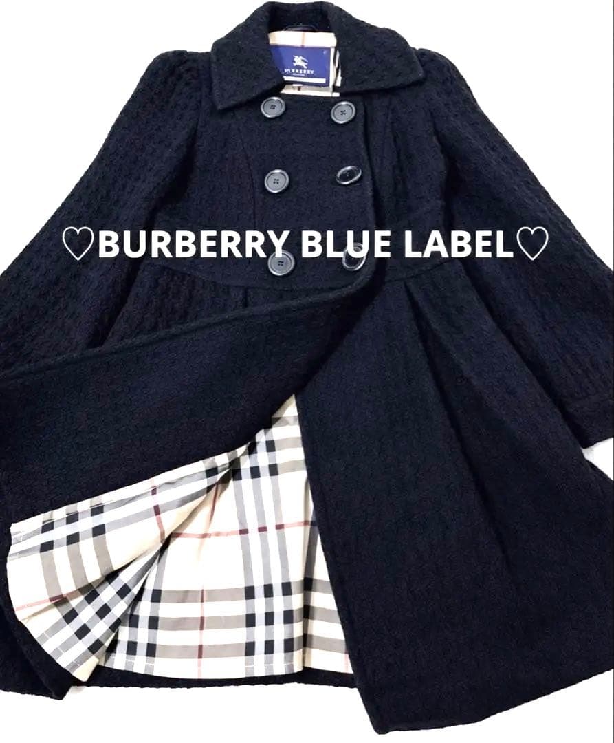 ♡BURBERRY BLUE LABEL♡ ダブルブレストコート 38