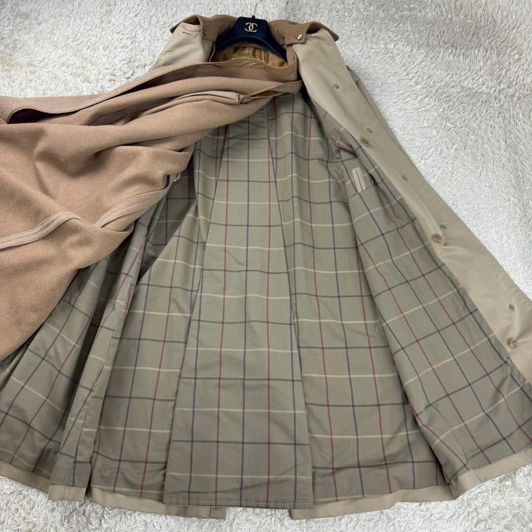 Burberrys Vintage 英国製 バルマカーンコート ライナー 2枚襟
