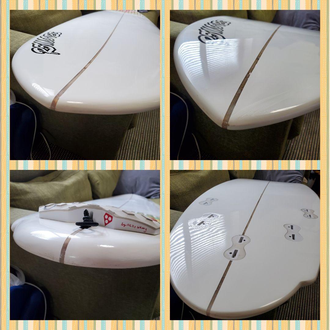 R5MOVES　サーフボード　ショートボード　サーフィン　リーシュ　クワッド