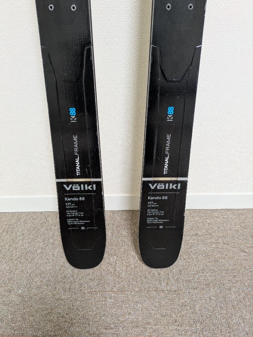 【volkl フォルクル】セミファット スキー板 177cm【送料無料】