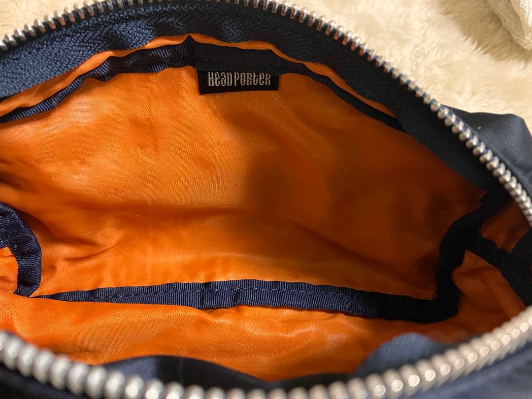 ヘッドポーター タンカーポーチ　ネイビー色