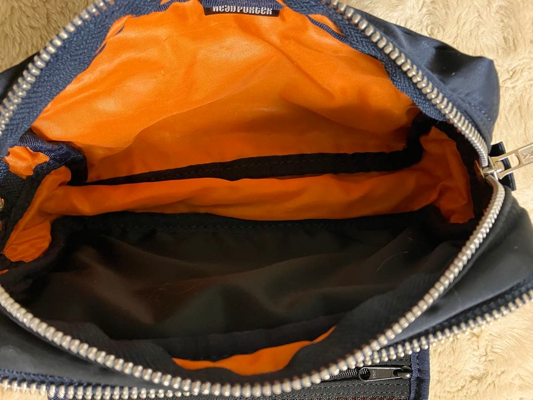 ヘッドポーター タンカーポーチ　ネイビー色