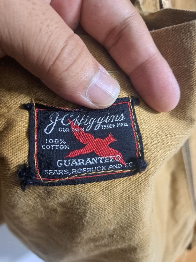 b*7様 最終価格　50s USA製　シアーズ　ハンティングジャケット　菱形コン