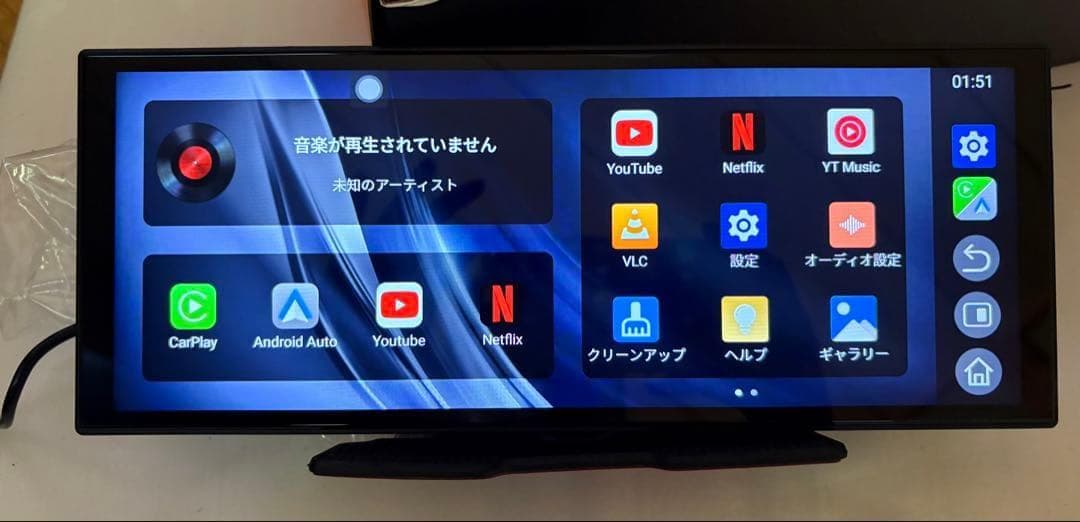 11インチカーナビ動画視聴対応Carplayバックカメラ対応 Bluetooth