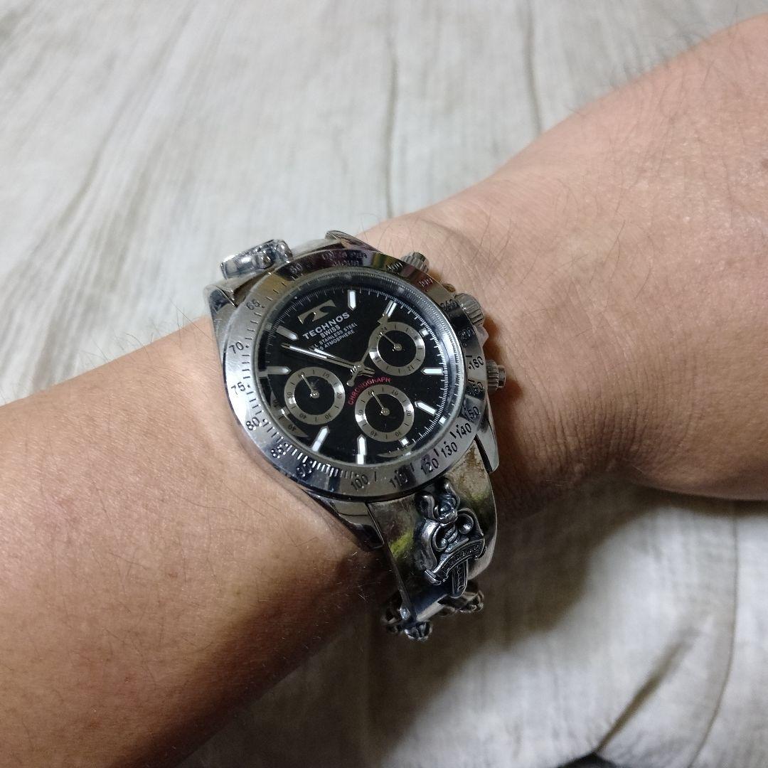 925シルバー ヴィンテージ クロノグラフウォッチ