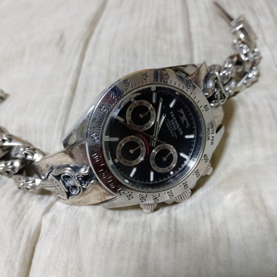 925シルバー ヴィンテージ クロノグラフウォッチ