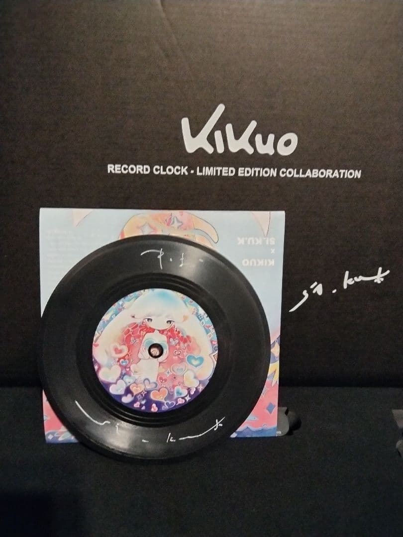 KIKUOきくおミク7、レコードロックver.2 新バージョン、直筆サイン付き