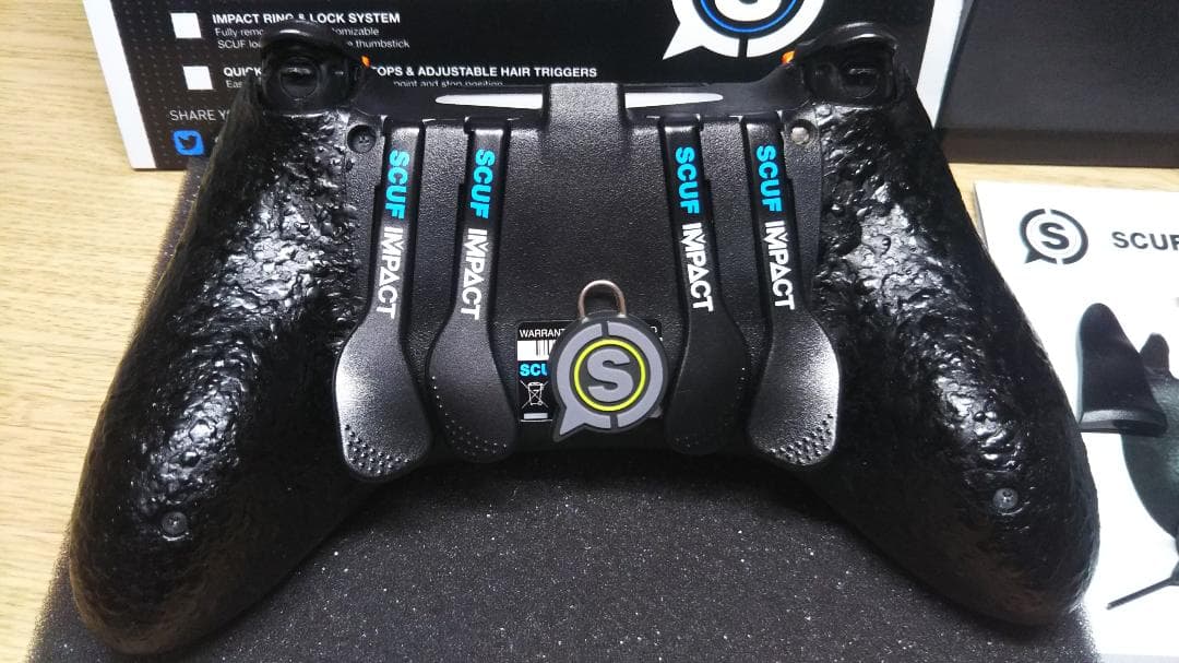 新品同様 SCUF IMPACT スカフ インパクト ハニカム×オレンジ