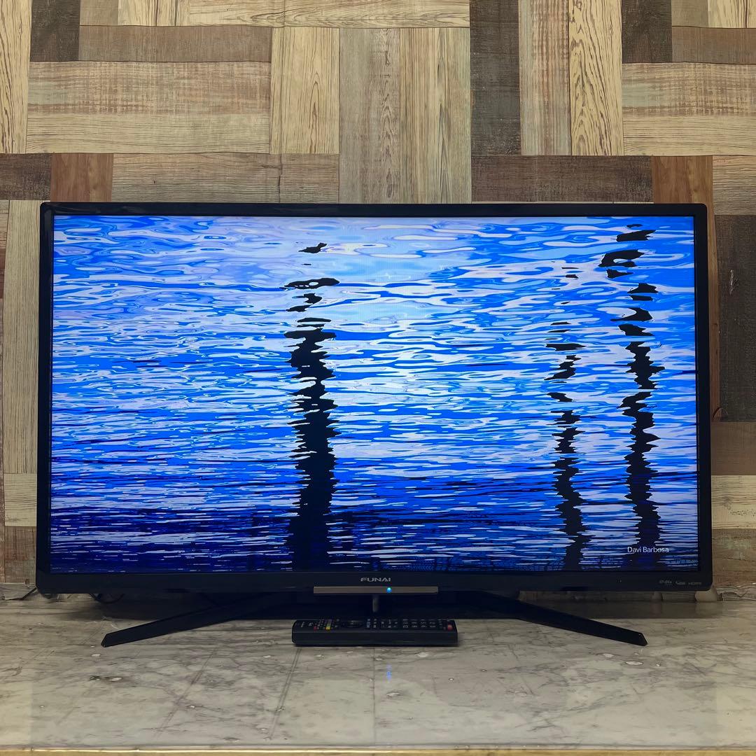 即日受渡❣️全国送料込フナイ40V型HDD録画機能内蔵テレビ見ながら録画も可能。