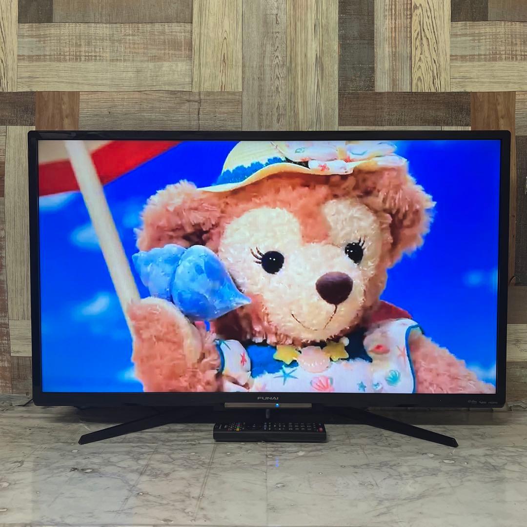 即日受渡❣️全国送料込フナイ40V型HDD録画機能内蔵テレビ見ながら録画も可能。
