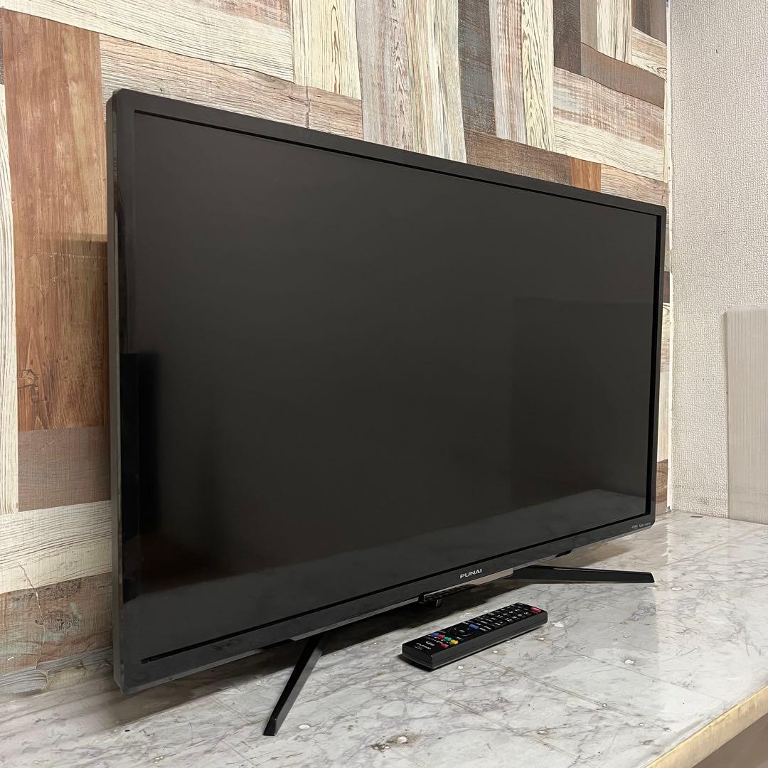 即日受渡❣️全国送料込フナイ40V型HDD録画機能内蔵テレビ見ながら録画も可能。
