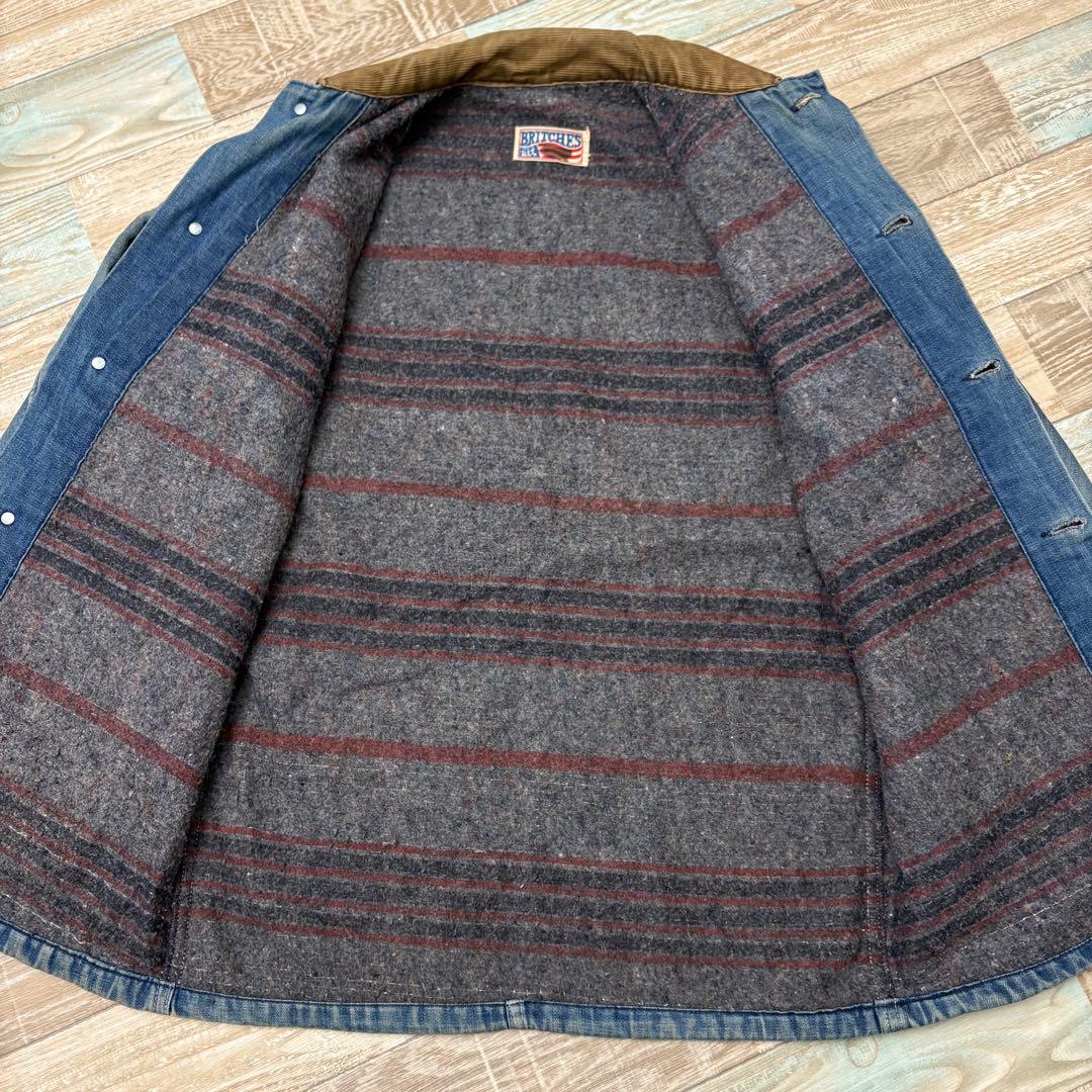 USA製 BRITCHES カバーオール ブランケット S相当 雰囲気◎