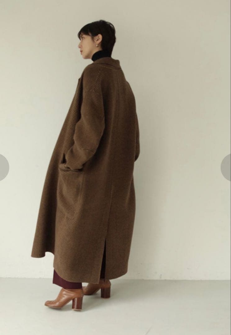 TODAYFUL オーバーチェックコート 36