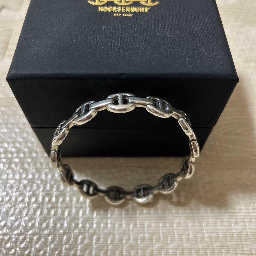 （廃盤希少品）hoorsenbuhs tri-link シルバーバングル