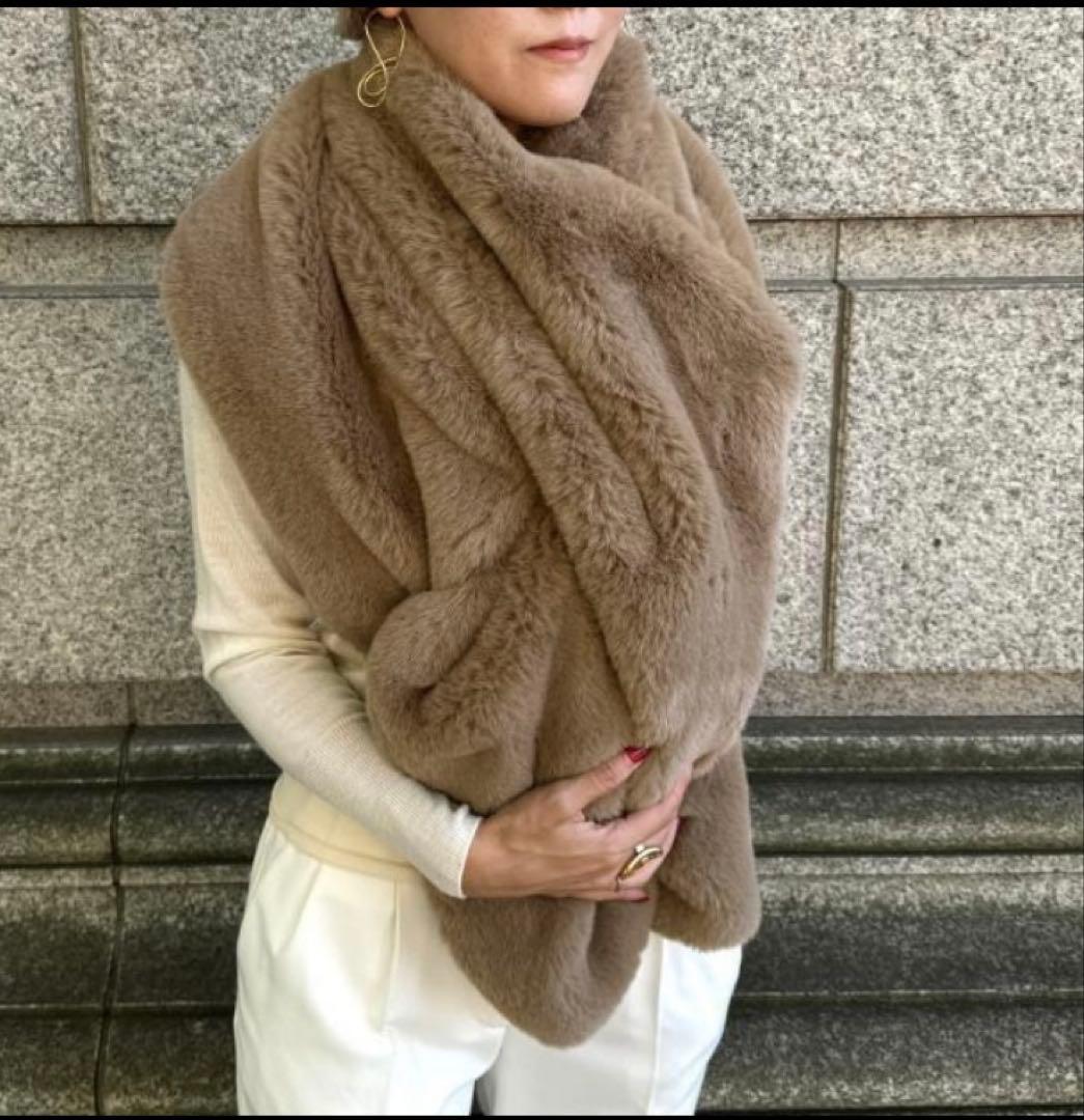 JENNE リッチボリュームファーケープ［新品未使用　タグ付］