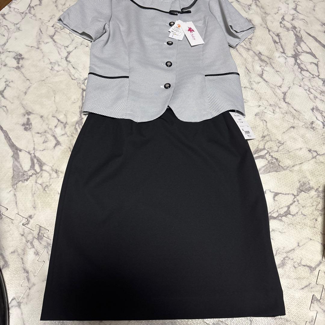 事務服半袖セットアップ15号