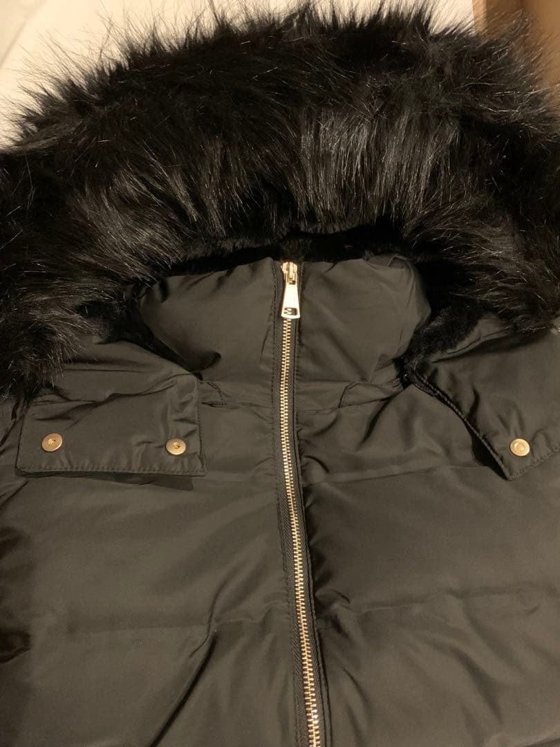 ZARA 撥水ウィンドブレーカーフード付きダウンジャケット　Lサイズ　新品