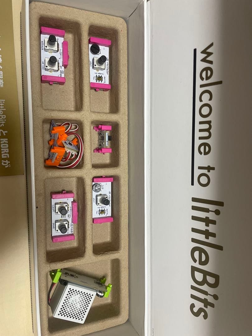 KORG littleBits Synth Kit モジュール型シンセサイザー