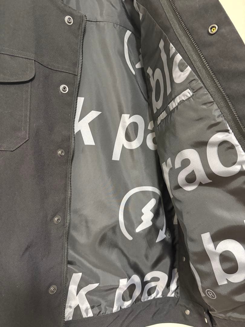 BLACKPARADE スタンドカラーコーデュラスパンベスト　Mサイズ