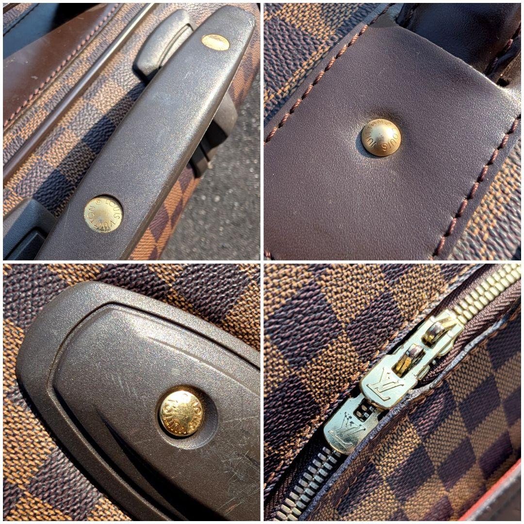 ルイヴィトン ペガス55 キャリーバッグ ダミエ スーツケース ブラウン PVC