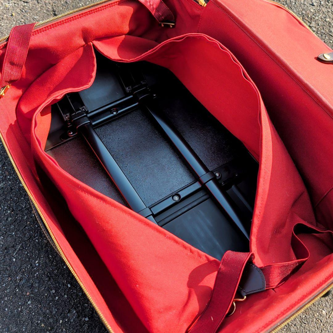 ルイヴィトン ペガス55 キャリーバッグ ダミエ スーツケース ブラウン PVC