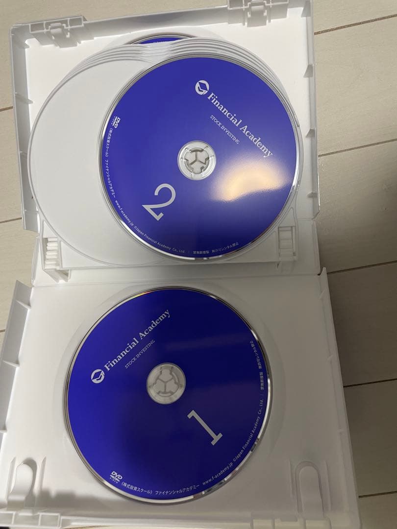 シュウファイナンシャルアカデミー株式投資スクール DVD付き 15冊セット