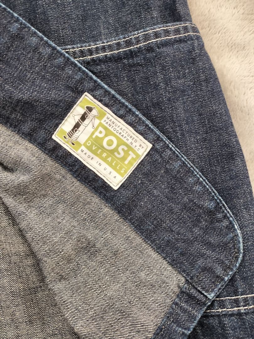 POST O'ALLS エンジニアジャケット カバーオール XS デニム