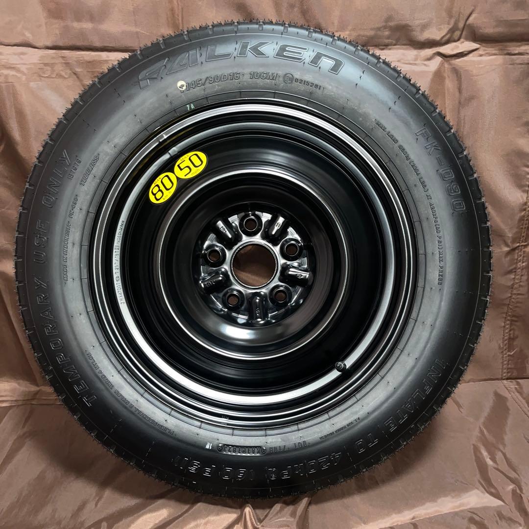 ヤリスクロス純正オプション スペアータイヤ